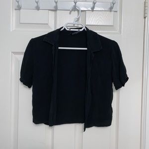 Button up tee shirt